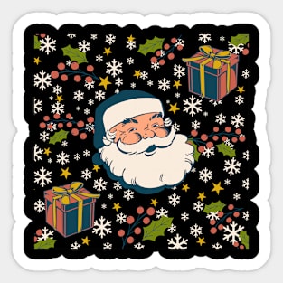 Big Santa Sticker